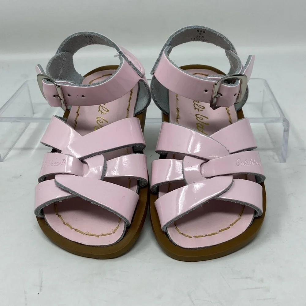NWOT Salt Water Original Shiny Pink - Toddler Size 5 - Picture 12 of 12